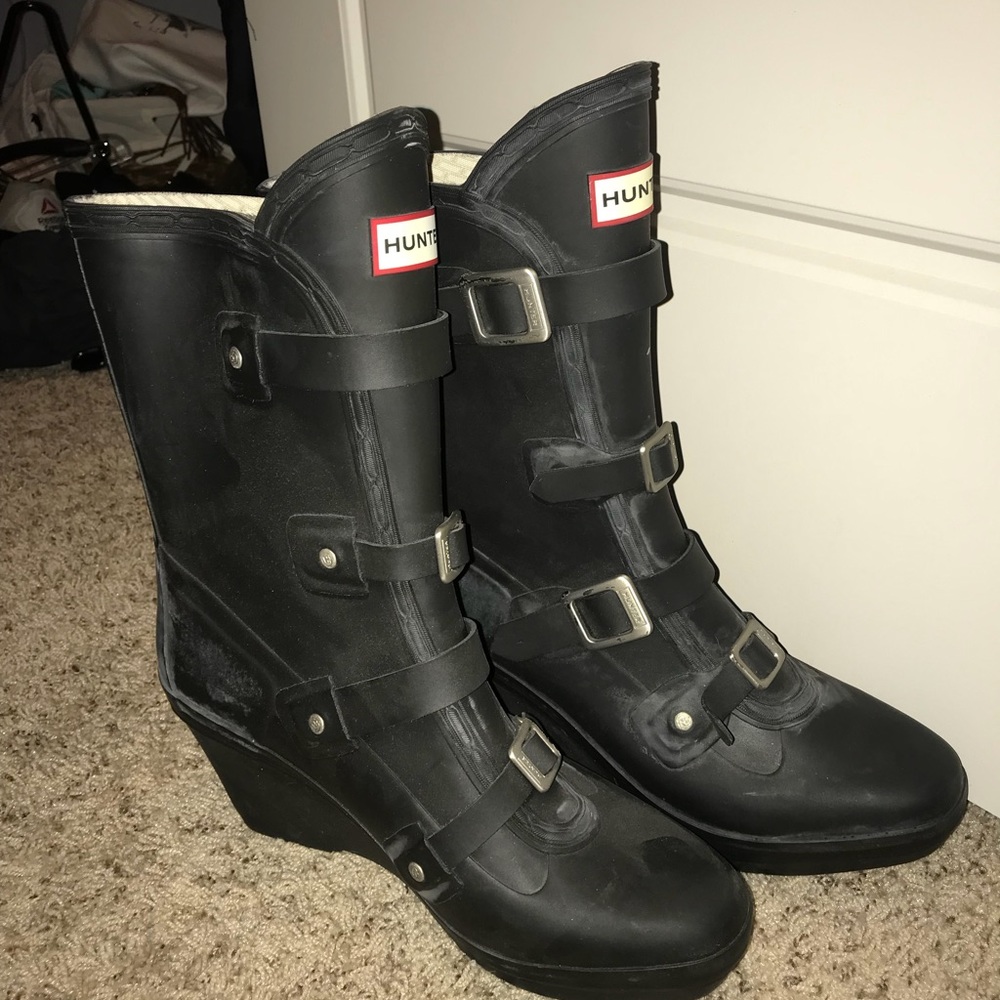 Hunter rain boots